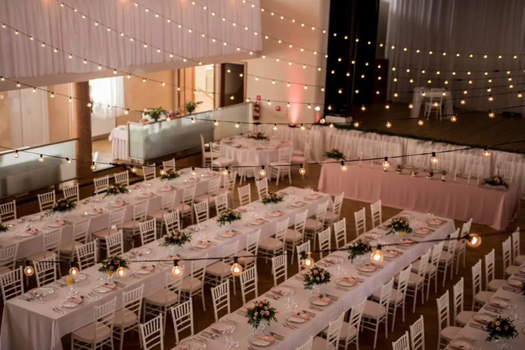 Detail svadobnej výzdoby KD Zavar