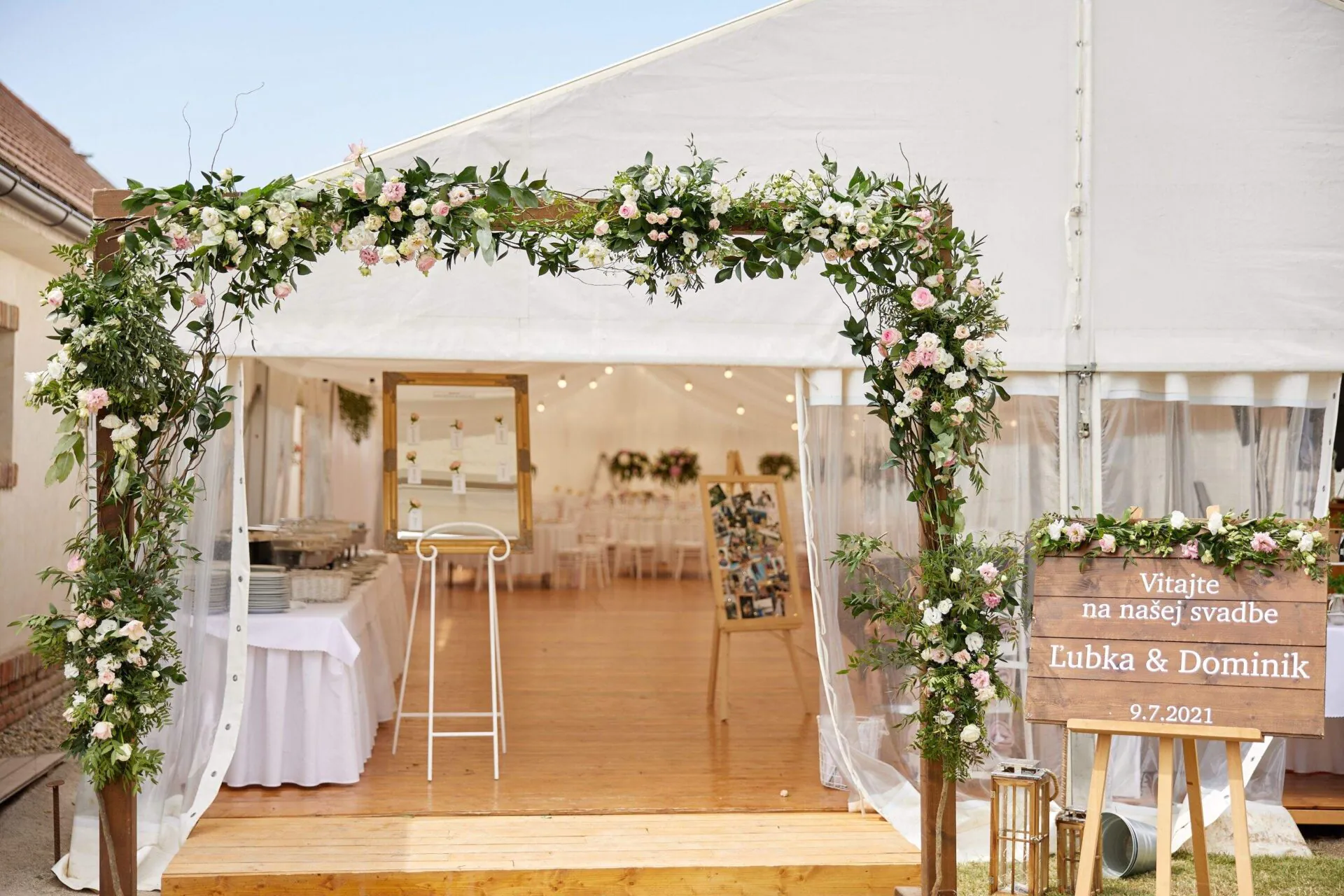 Kvetinová výzdoba Stan Ružindol