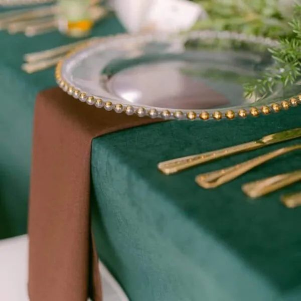 Hnedé látkové príručníky